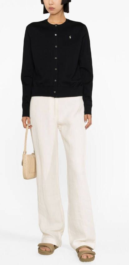 Polo Ralph Lauren Vest met borduurwerk Zwart