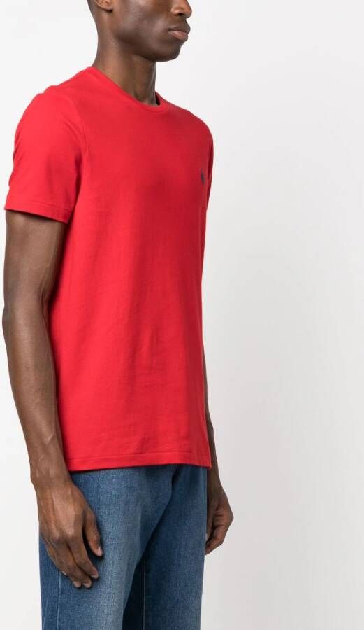 Polo Ralph Lauren T-shirt met borduurwerk Rood