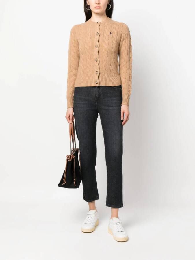 Polo Ralph Lauren Kabelgebreid vest Beige