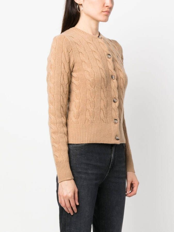 Polo Ralph Lauren Kabelgebreid vest Beige