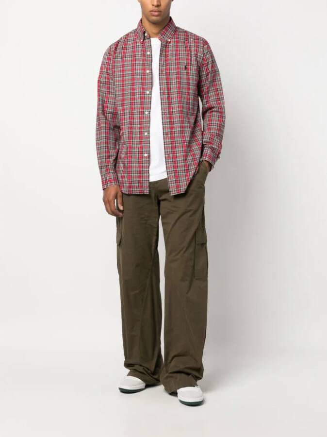 Polo Ralph Lauren Geruit overhemd Rood