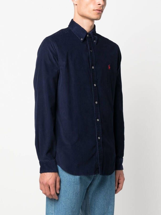 Polo Ralph Lauren Overhemd met klassieke kraag Blauw