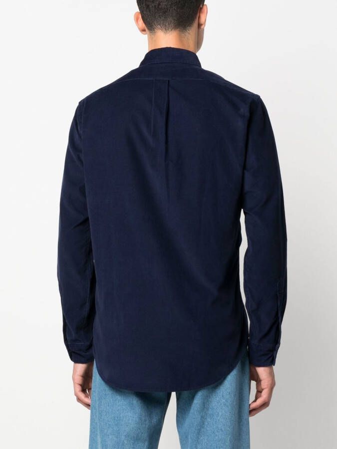 Polo Ralph Lauren Overhemd met klassieke kraag Blauw