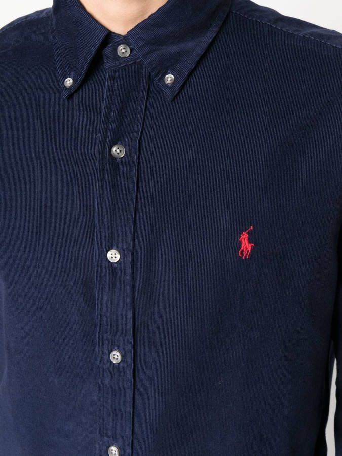 Polo Ralph Lauren Overhemd met klassieke kraag Blauw