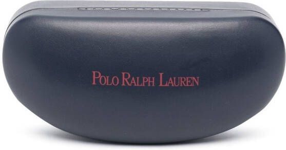 Polo Ralph Lauren Polo Pony zonnebril met rond montuur Blauw