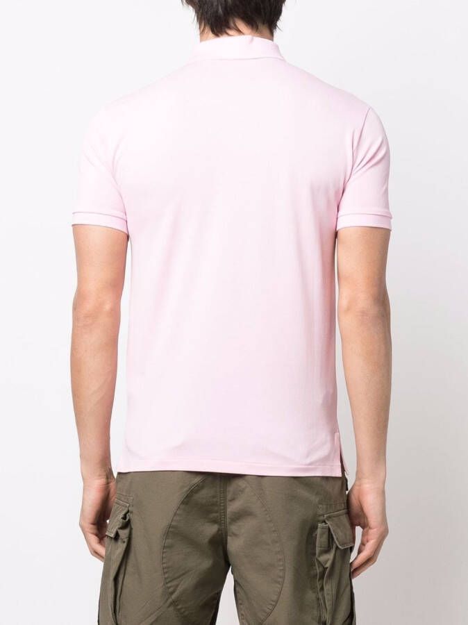 Polo Ralph Lauren Poloshirt met borduurwerk Roze