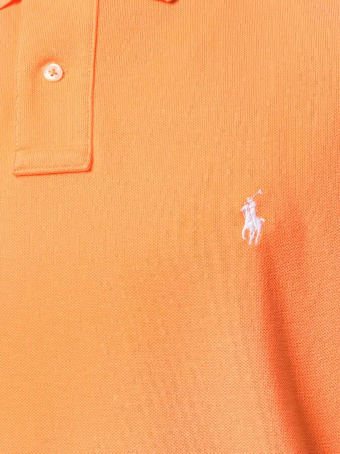 Polo Ralph Lauren Poloshirt met geborduurd detail Oranje