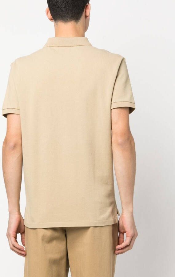 Polo Ralph Lauren Poloshirt met geborduurd logo Beige