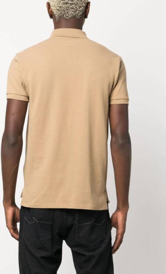 Polo Ralph Lauren Poloshirt met geborduurd logo Beige