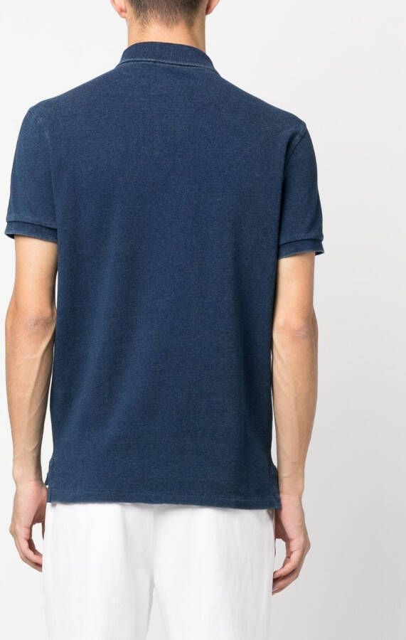 Polo Ralph Lauren Poloshirt met geborduurd logo Blauw