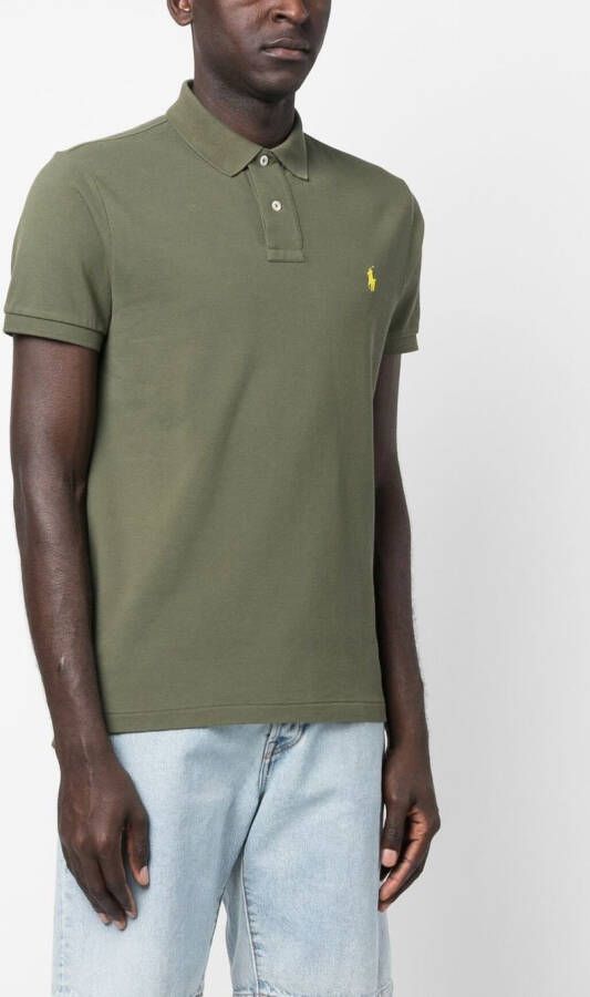Polo Ralph Lauren Poloshirt met geborduurd logo Groen