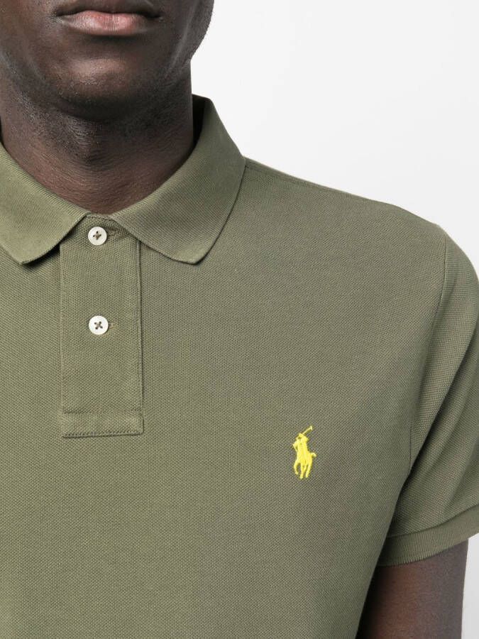 Polo Ralph Lauren Poloshirt met geborduurd logo Groen