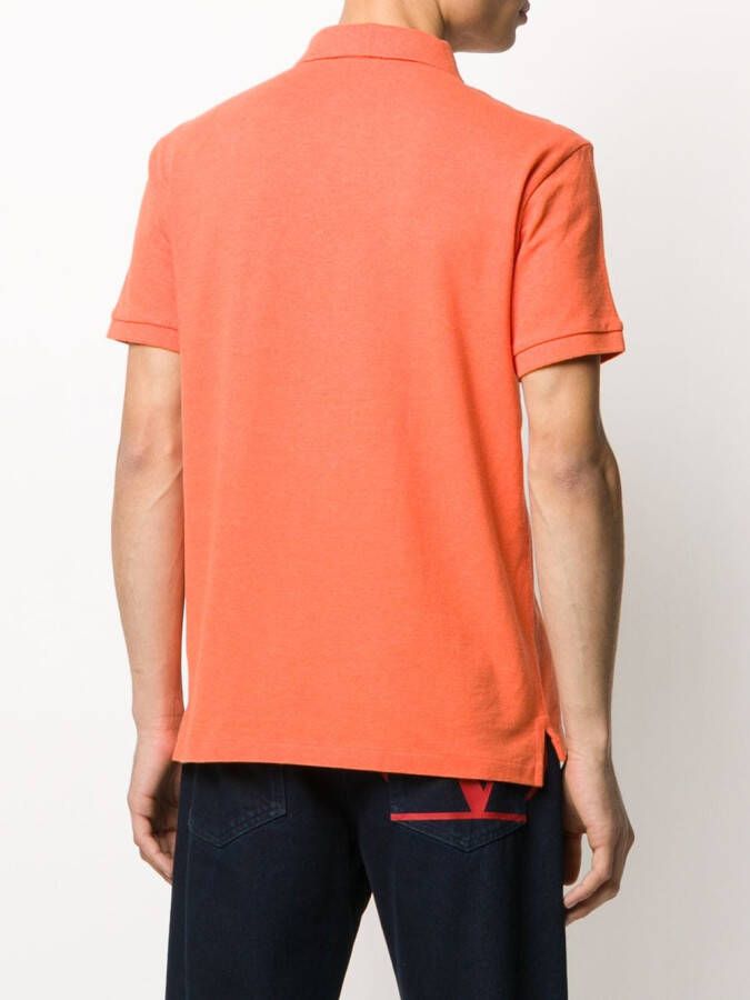 Polo Ralph Lauren Poloshirt met geborduurd logo Oranje