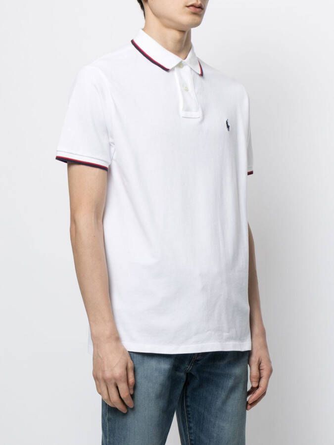 Polo Ralph Lauren Poloshirt met geborduurd logo Wit