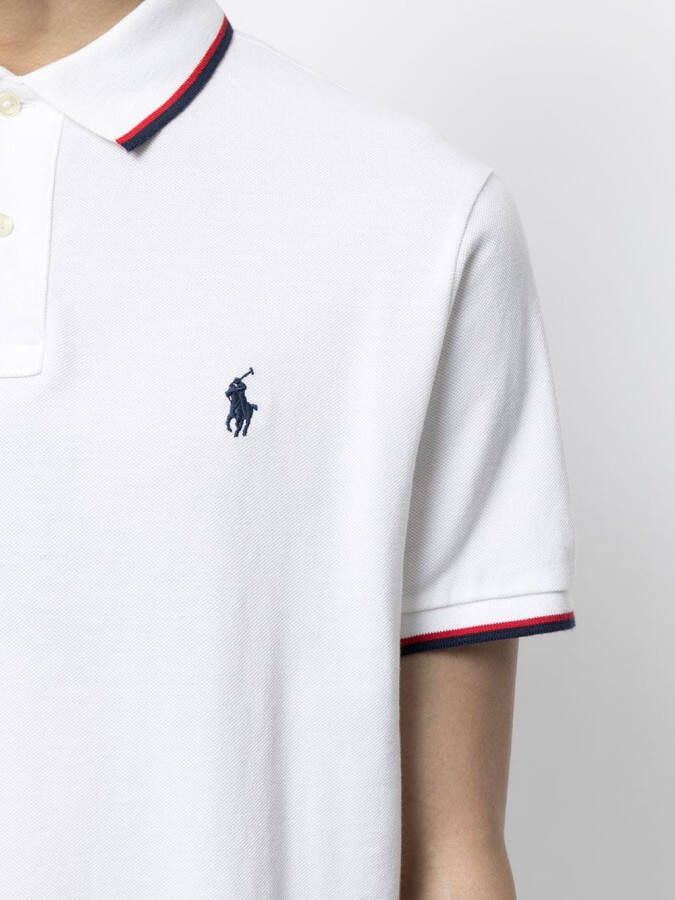 Polo Ralph Lauren Poloshirt met geborduurd logo Wit