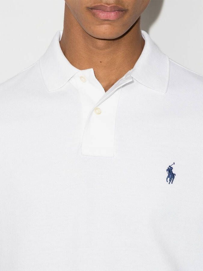Polo Ralph Lauren Poloshirt met geborduurd logo Wit