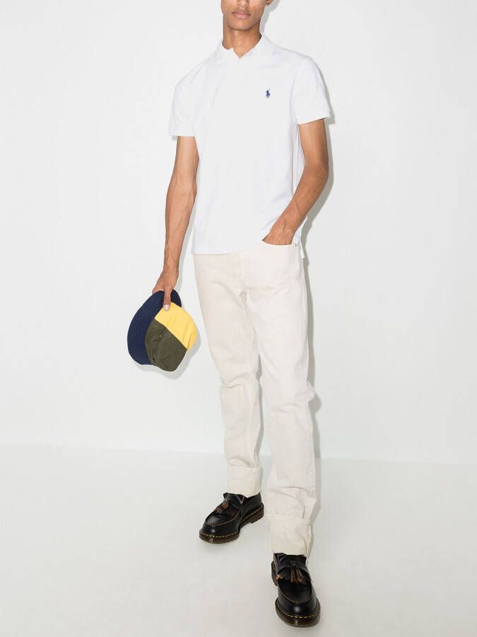 Polo Ralph Lauren Poloshirt met geborduurd logo Wit