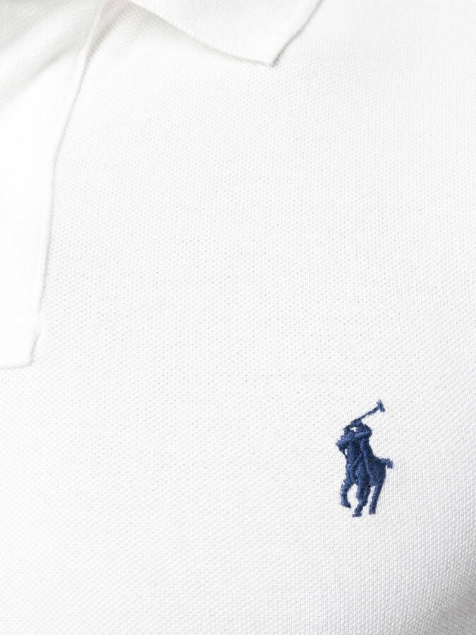 Polo Ralph Lauren Poloshirt met geborduurd logo Wit