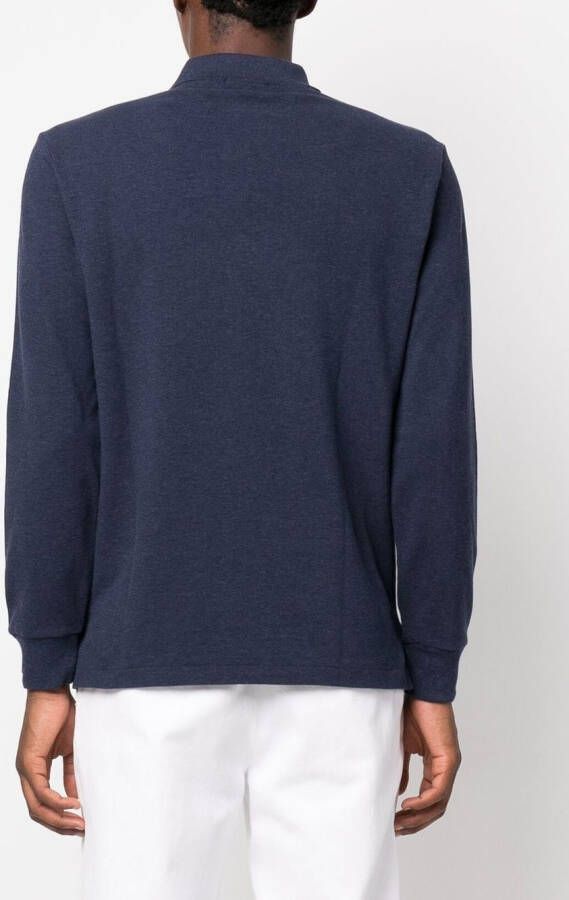 Polo Ralph Lauren Poloshirt met lange mouwen Blauw