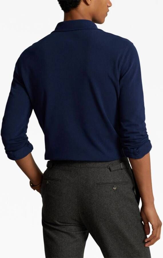 Polo Ralph Lauren Poloshirt met lange mouwen Blauw
