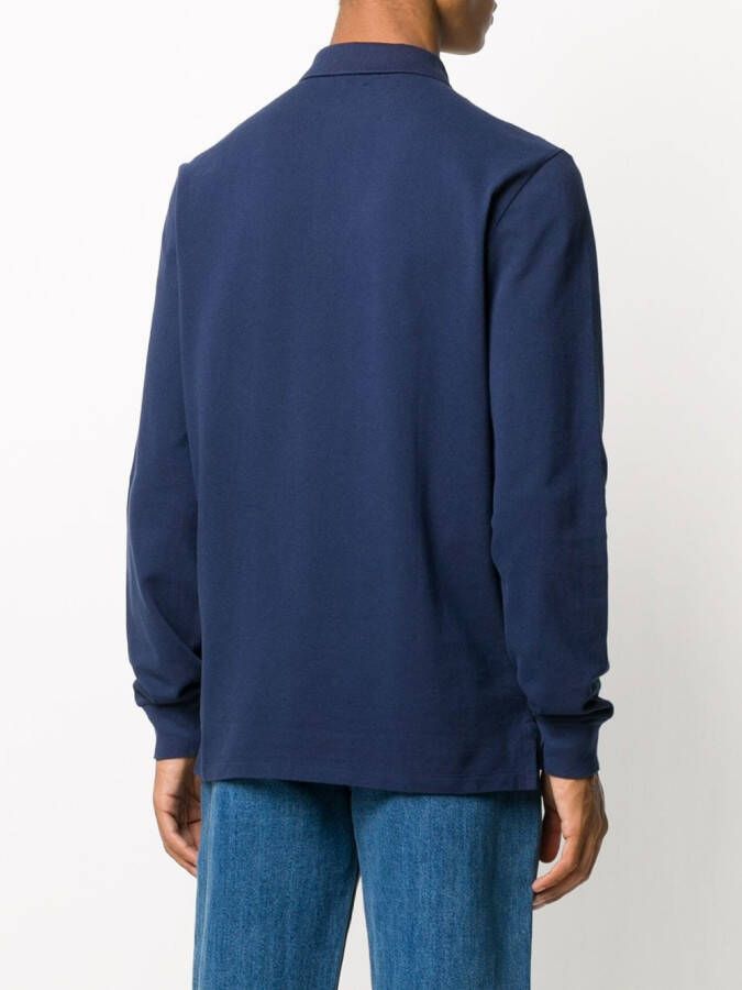 Polo Ralph Lauren Poloshirt met lange mouwen Blauw