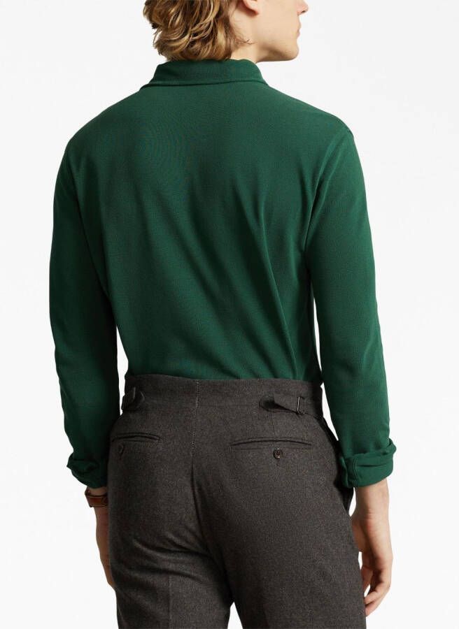 Polo Ralph Lauren Poloshirt met lange mouwen Groen