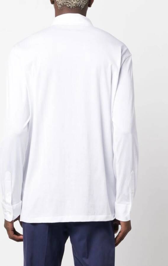 Polo Ralph Lauren Poloshirt met lange mouwen Wit