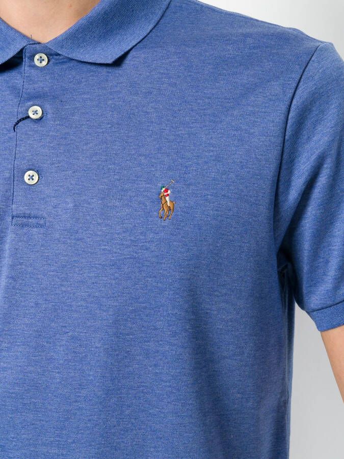 Polo Ralph Lauren poloshirt met logo Blauw