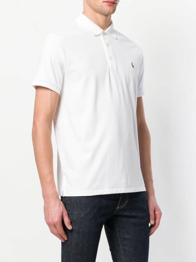 Polo Ralph Lauren poloshirt met logo Wit