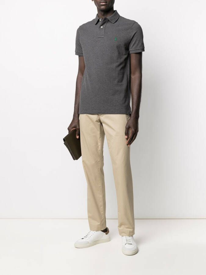 Polo Ralph Lauren Poloshirt met logopatch Grijs