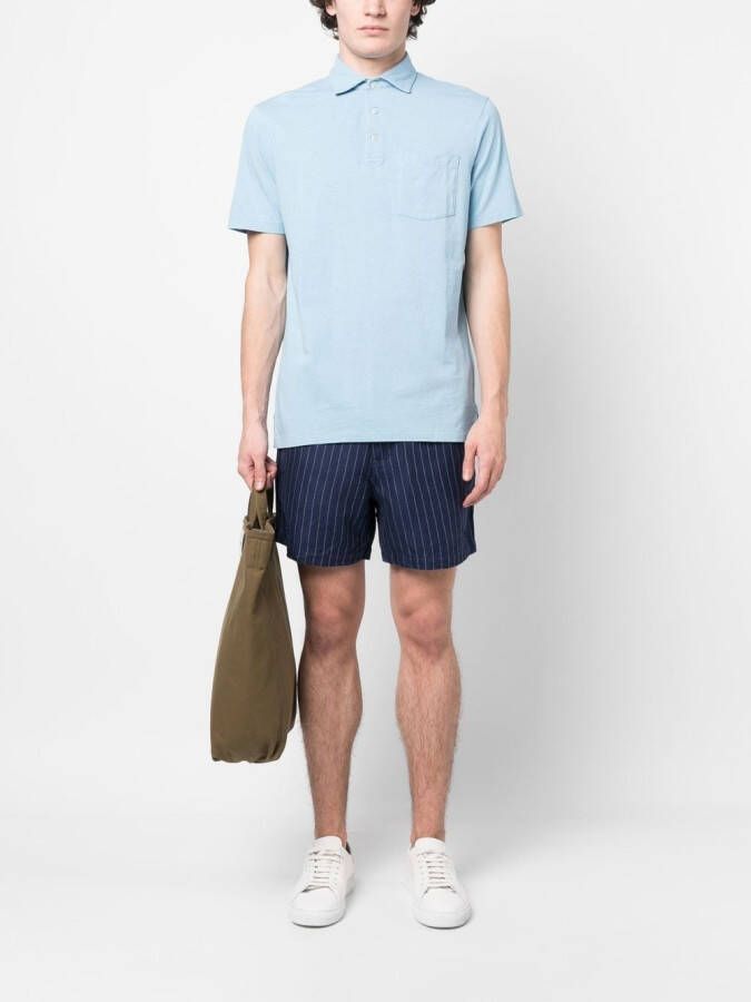 Polo Ralph Lauren Poloshirt met opgestikte zak Blauw