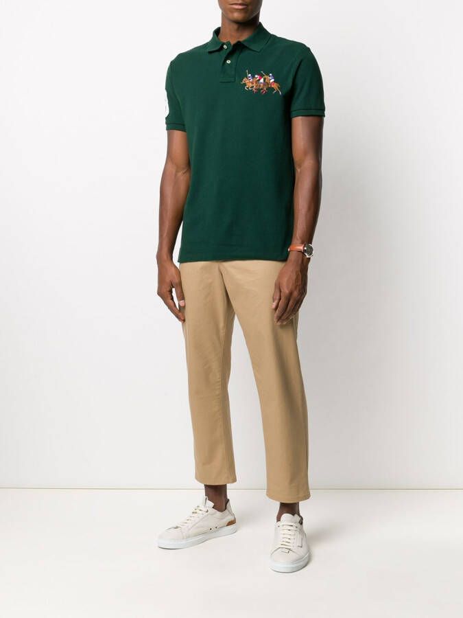 Polo Ralph Lauren Poloshirt met print Groen