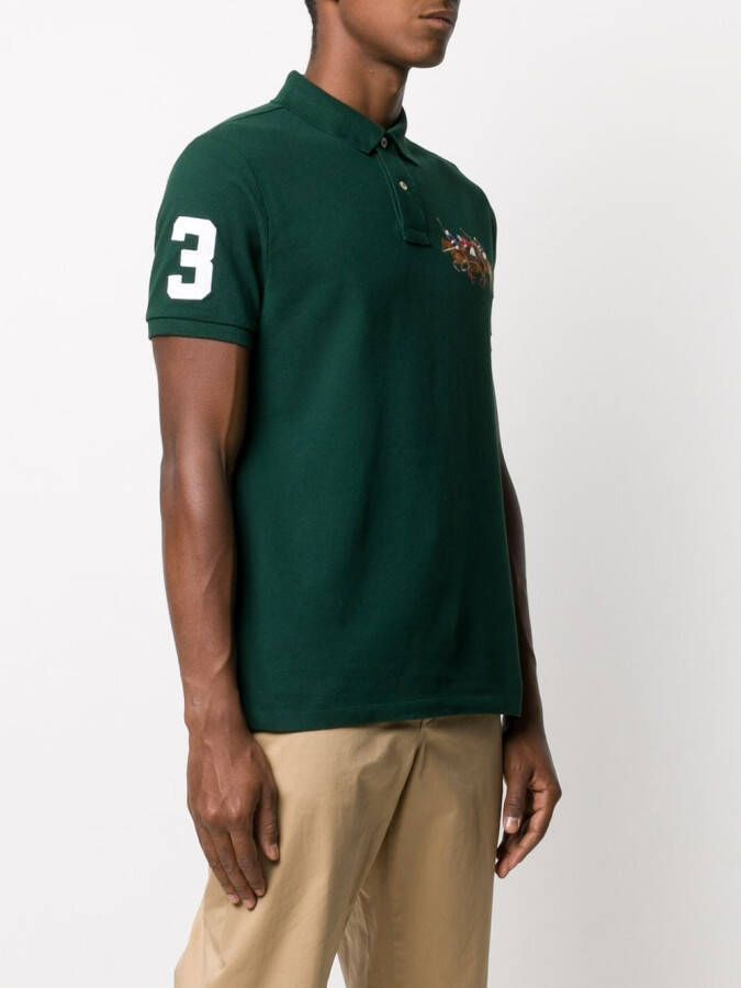Polo Ralph Lauren Poloshirt met print Groen
