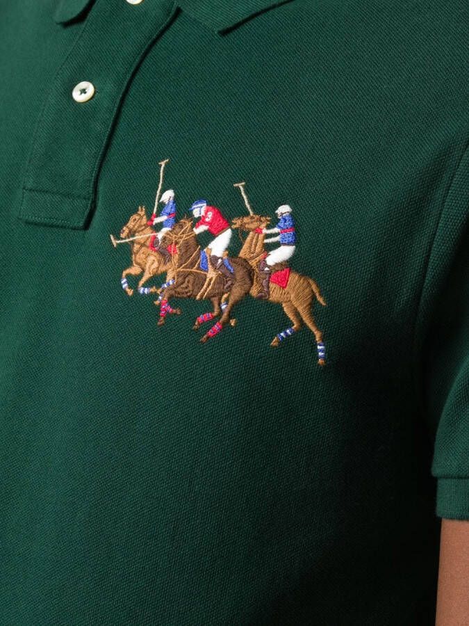 Polo Ralph Lauren Poloshirt met print Groen