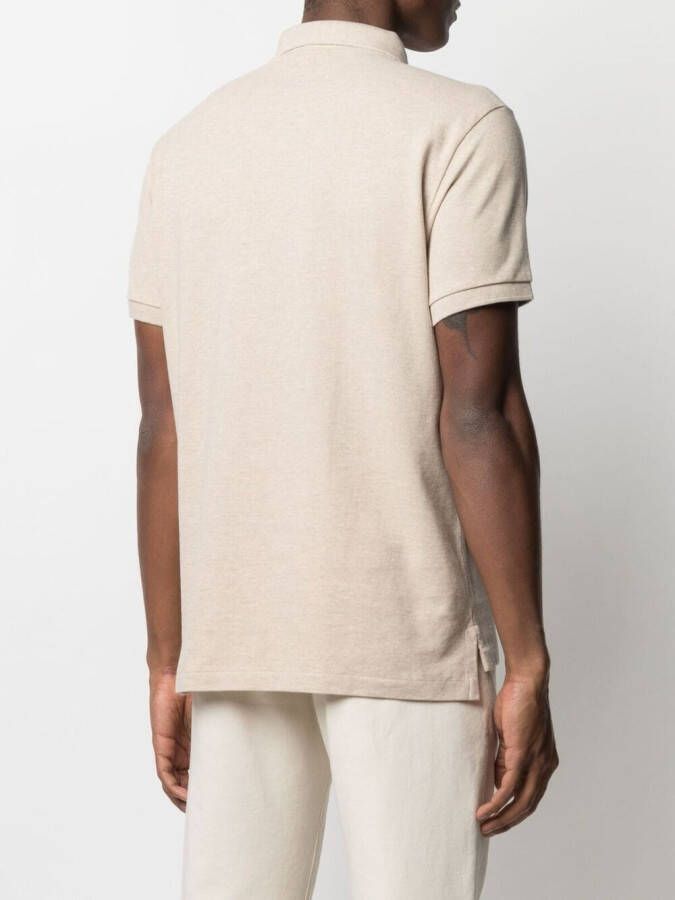 Polo Ralph Lauren Poloshirt verfraaid met logo Beige