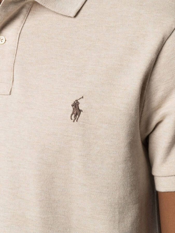 Polo Ralph Lauren Poloshirt verfraaid met logo Beige