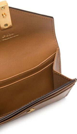 Polo Ralph Lauren Portemonnee met logogesp Bruin