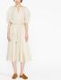 Polo Ralph Lauren Midi-jurk met pofmouwen Beige - Thumbnail 2