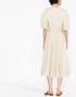 Polo Ralph Lauren Midi-jurk met pofmouwen Beige - Thumbnail 3