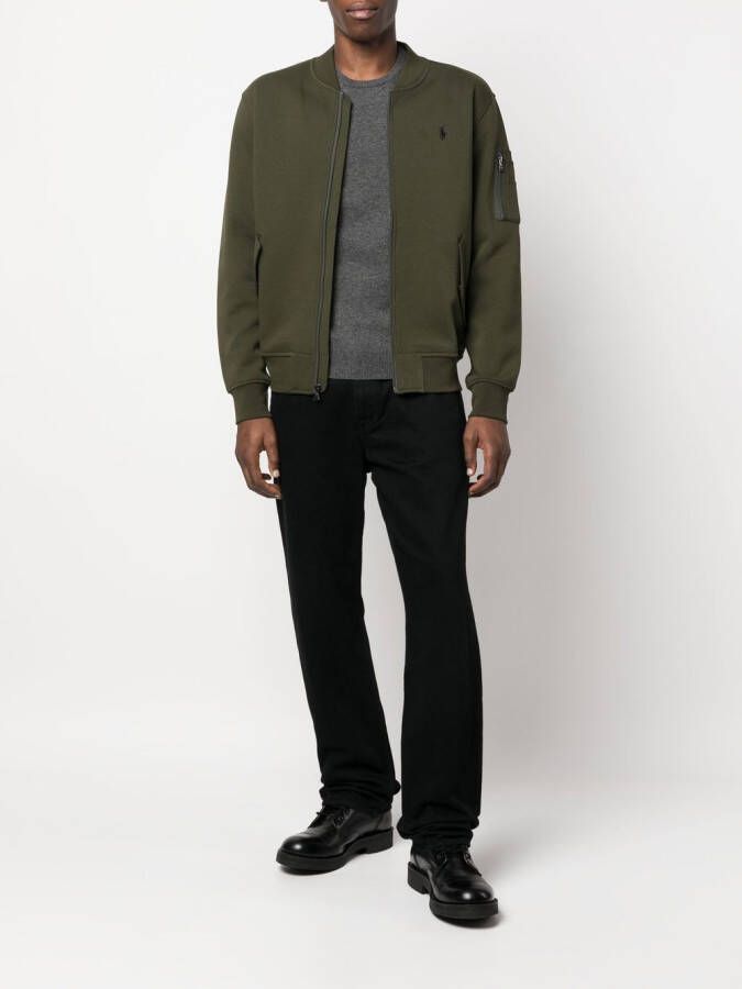 Polo Ralph Lauren Pullover met geborduurd logo Groen