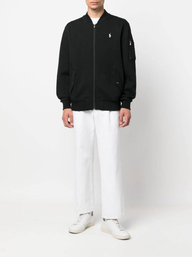 Polo Ralph Lauren Pullover met geborduurd logo Zwart