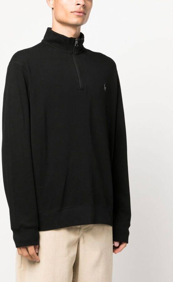 Polo Ralph Lauren Pullover met logopatch Zwart