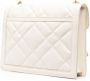 Polo Ralph Lauren Envelop gewatteerde schoudertas Wit - Thumbnail 3