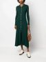 Polo Ralph Lauren Ribgebreide midi-jurk Groen - Thumbnail 2