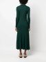 Polo Ralph Lauren Ribgebreide midi-jurk Groen - Thumbnail 4