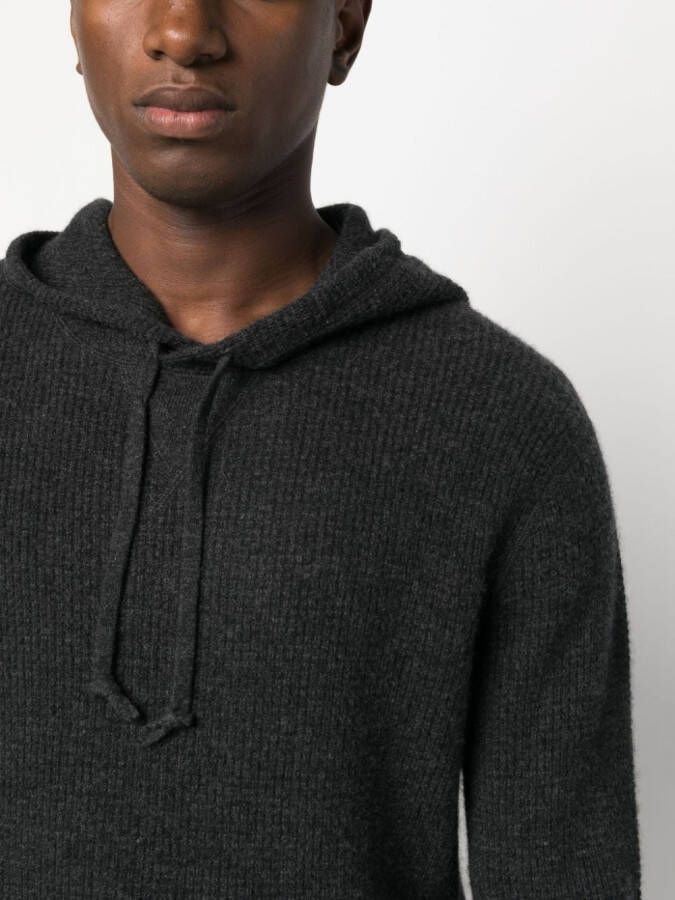 Polo Ralph Lauren Ribgebreide hoodie Grijs