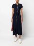 Polo Ralph Lauren Ribgebreide jurk Blauw - Thumbnail 2