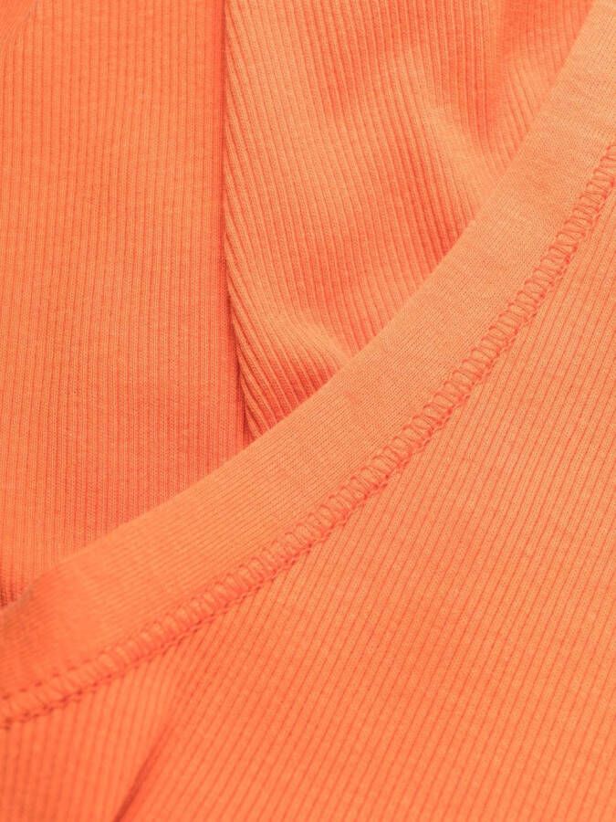 Polo Ralph Lauren Ribgebreide tanktop Oranje