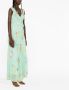 Polo Ralph Lauren Maxi-jurk met bloemenprint Blauw - Thumbnail 4
