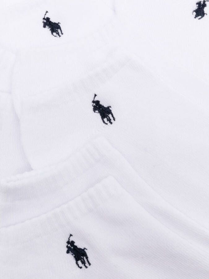 Polo Ralph Lauren Set van 6 sokken Wit